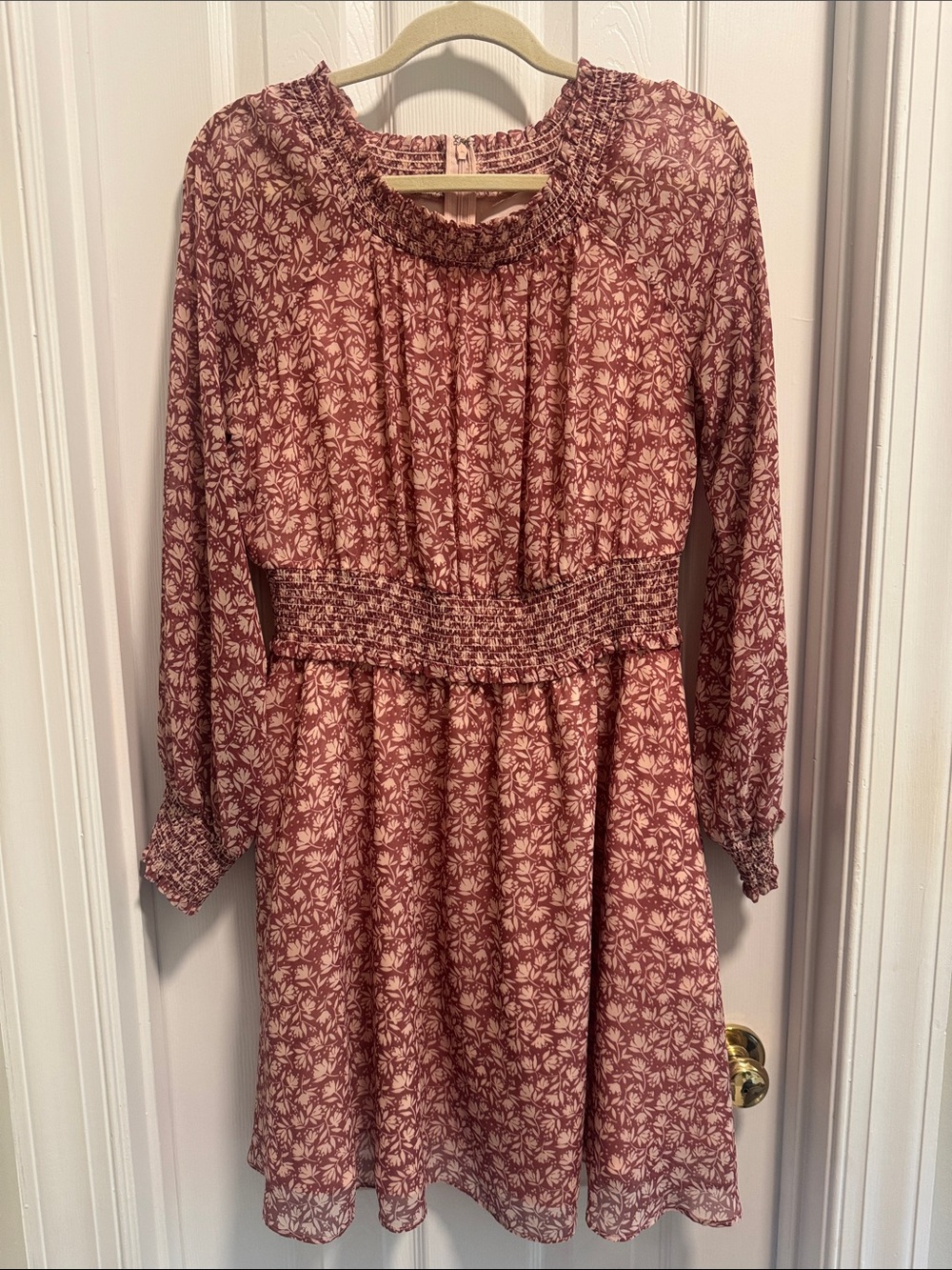 Gal Meets Glam Wimberly Floral Dress, 8
